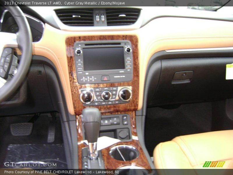 Cyber Gray Metallic / Ebony/Mojave 2013 Chevrolet Traverse LT AWD