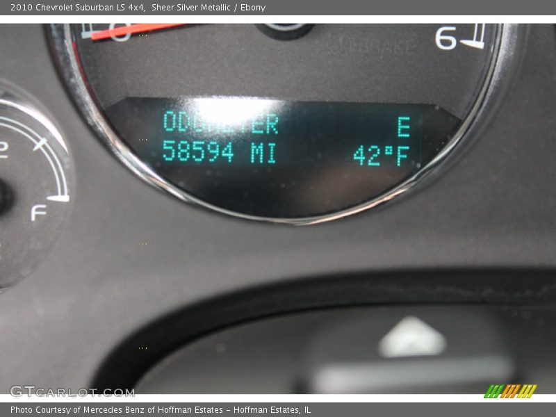 Sheer Silver Metallic / Ebony 2010 Chevrolet Suburban LS 4x4