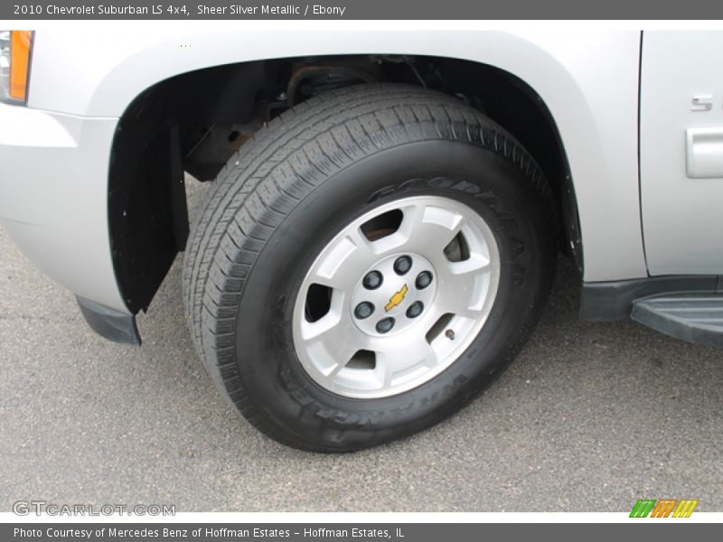 Sheer Silver Metallic / Ebony 2010 Chevrolet Suburban LS 4x4