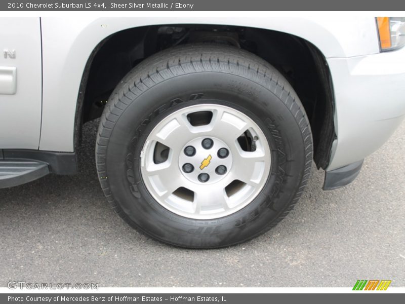 Sheer Silver Metallic / Ebony 2010 Chevrolet Suburban LS 4x4
