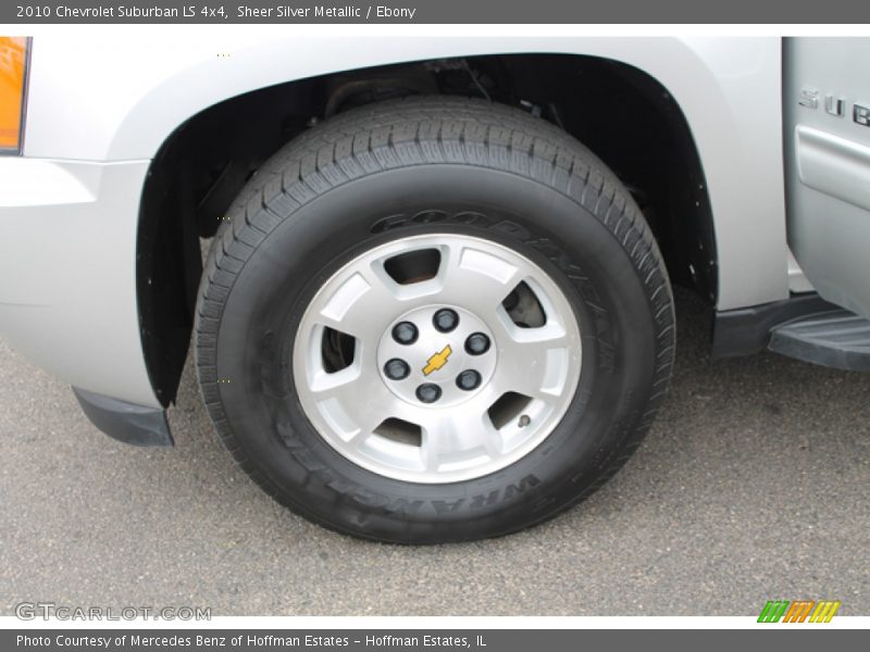 Sheer Silver Metallic / Ebony 2010 Chevrolet Suburban LS 4x4