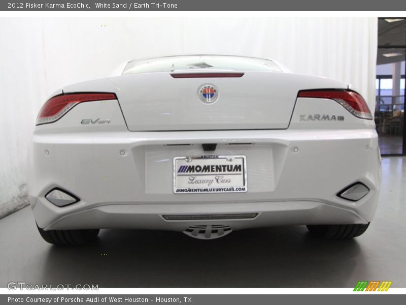 White Sand / Earth Tri-Tone 2012 Fisker Karma EcoChic