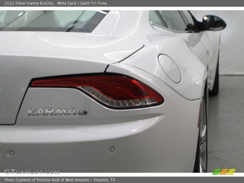 White Sand / Earth Tri-Tone 2012 Fisker Karma EcoChic