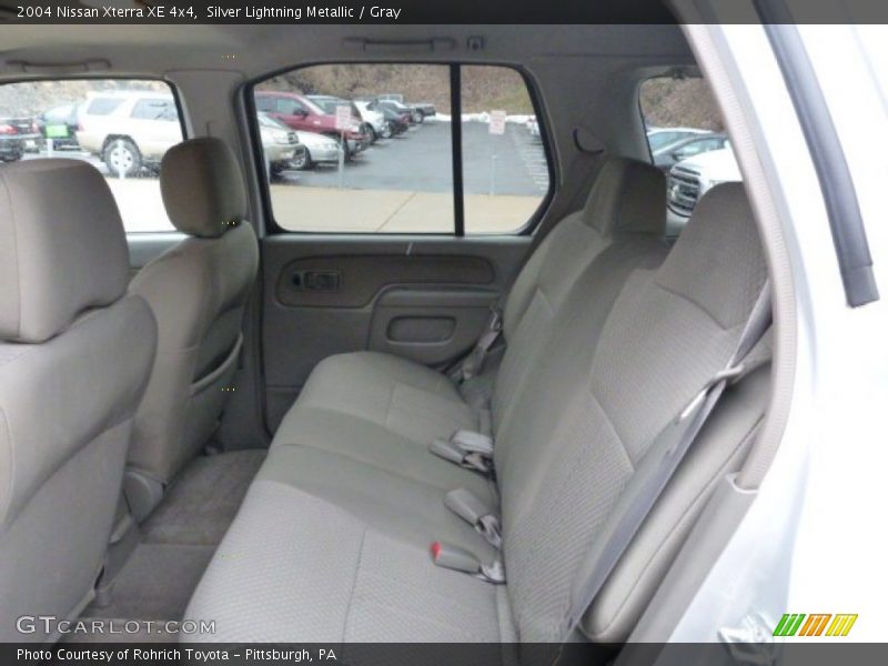 Silver Lightning Metallic / Gray 2004 Nissan Xterra XE 4x4