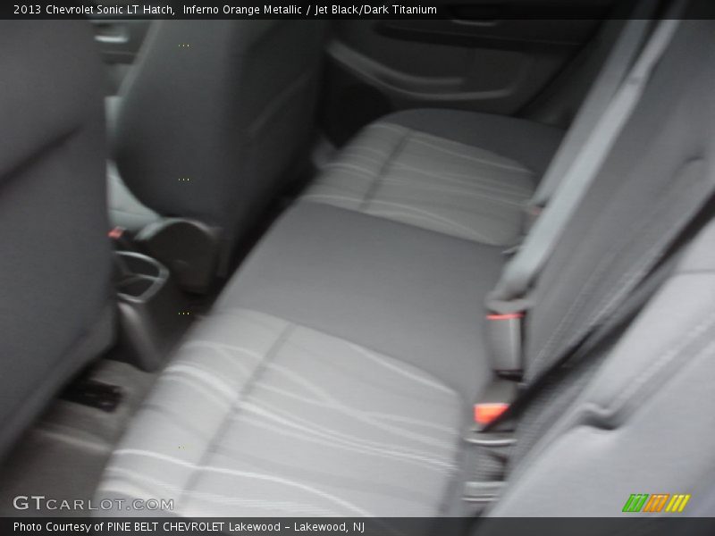 Inferno Orange Metallic / Jet Black/Dark Titanium 2013 Chevrolet Sonic LT Hatch
