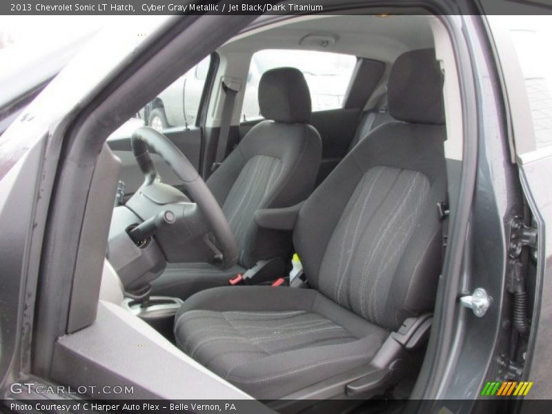 Front Seat of 2013 Sonic LT Hatch