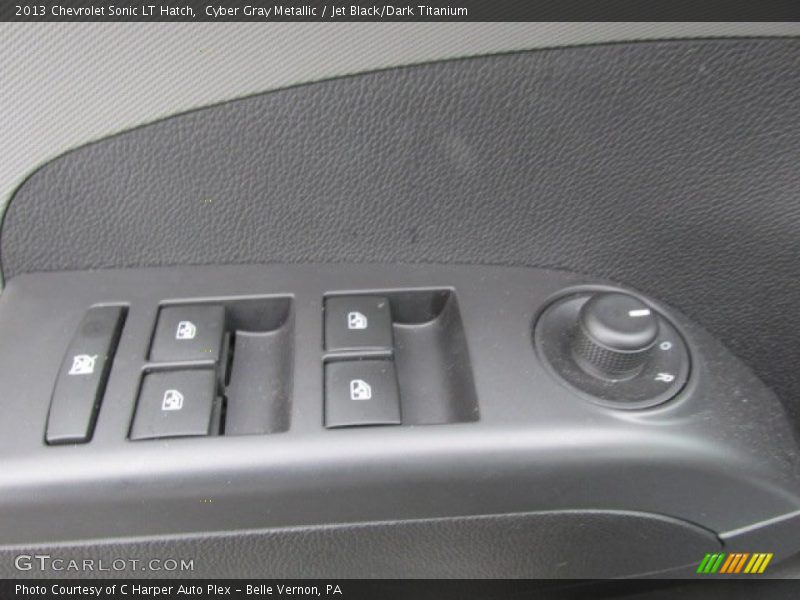 Cyber Gray Metallic / Jet Black/Dark Titanium 2013 Chevrolet Sonic LT Hatch