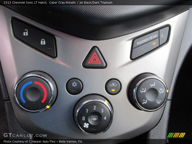 Controls of 2013 Sonic LT Hatch