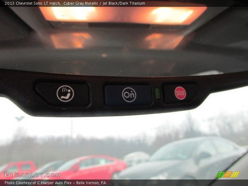 Cyber Gray Metallic / Jet Black/Dark Titanium 2013 Chevrolet Sonic LT Hatch