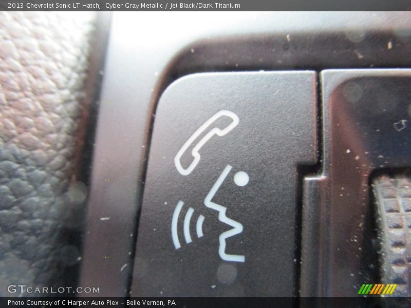 Cyber Gray Metallic / Jet Black/Dark Titanium 2013 Chevrolet Sonic LT Hatch