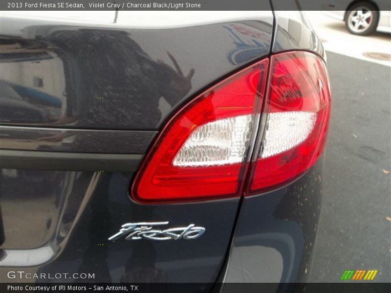 Violet Gray / Charcoal Black/Light Stone 2013 Ford Fiesta SE Sedan