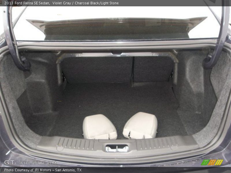 Violet Gray / Charcoal Black/Light Stone 2013 Ford Fiesta SE Sedan