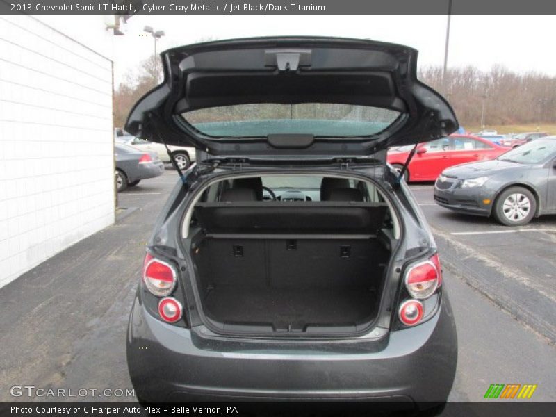 Cyber Gray Metallic / Jet Black/Dark Titanium 2013 Chevrolet Sonic LT Hatch