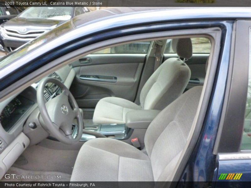 Catalina Blue Metallic / Stone 2003 Toyota Camry LE