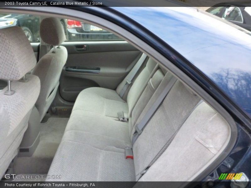 Catalina Blue Metallic / Stone 2003 Toyota Camry LE