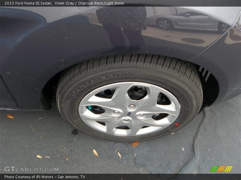 Violet Gray / Charcoal Black/Light Stone 2013 Ford Fiesta SE Sedan