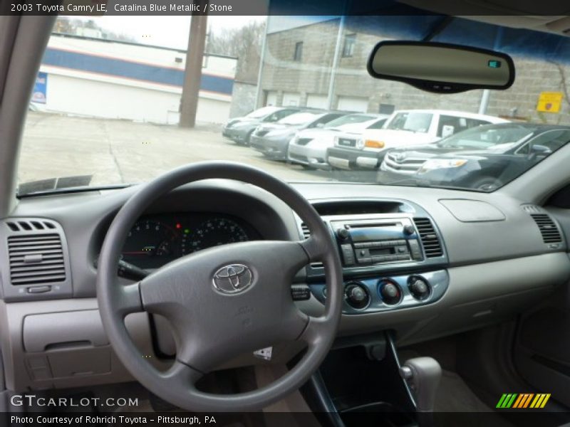 Catalina Blue Metallic / Stone 2003 Toyota Camry LE