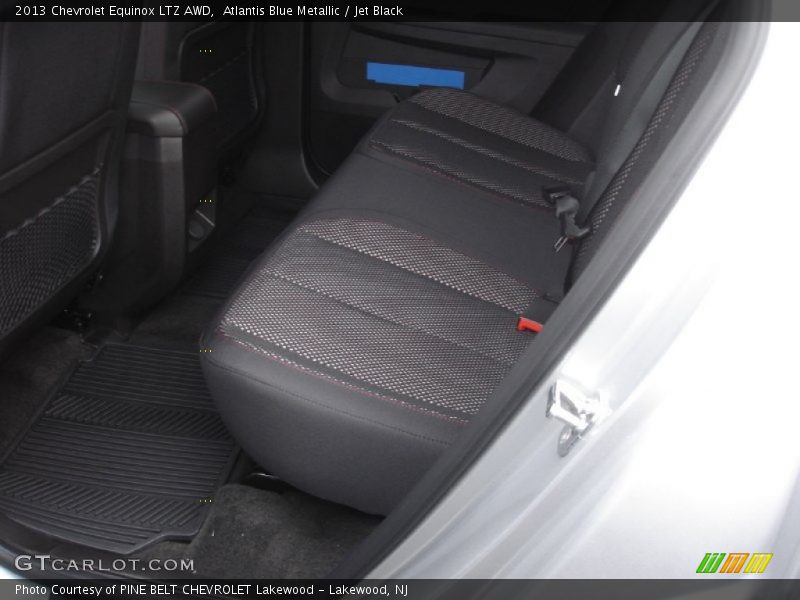 Atlantis Blue Metallic / Jet Black 2013 Chevrolet Equinox LTZ AWD