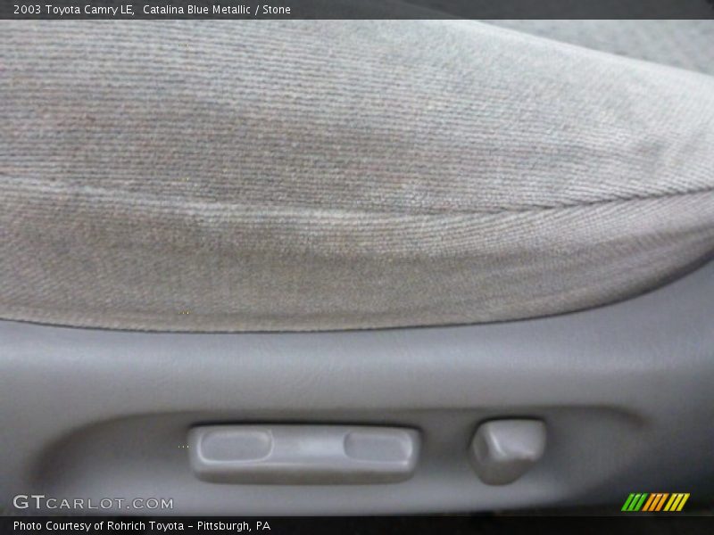 Catalina Blue Metallic / Stone 2003 Toyota Camry LE