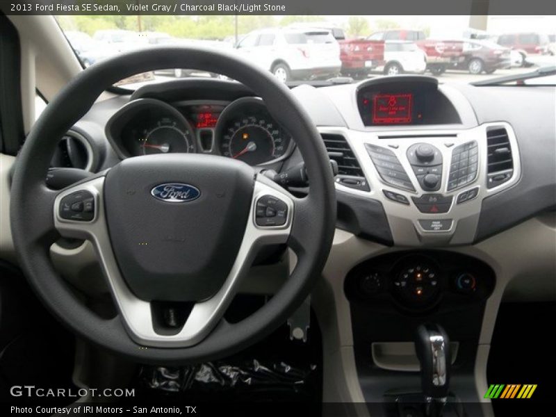 Violet Gray / Charcoal Black/Light Stone 2013 Ford Fiesta SE Sedan