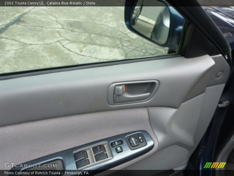 Catalina Blue Metallic / Stone 2003 Toyota Camry LE