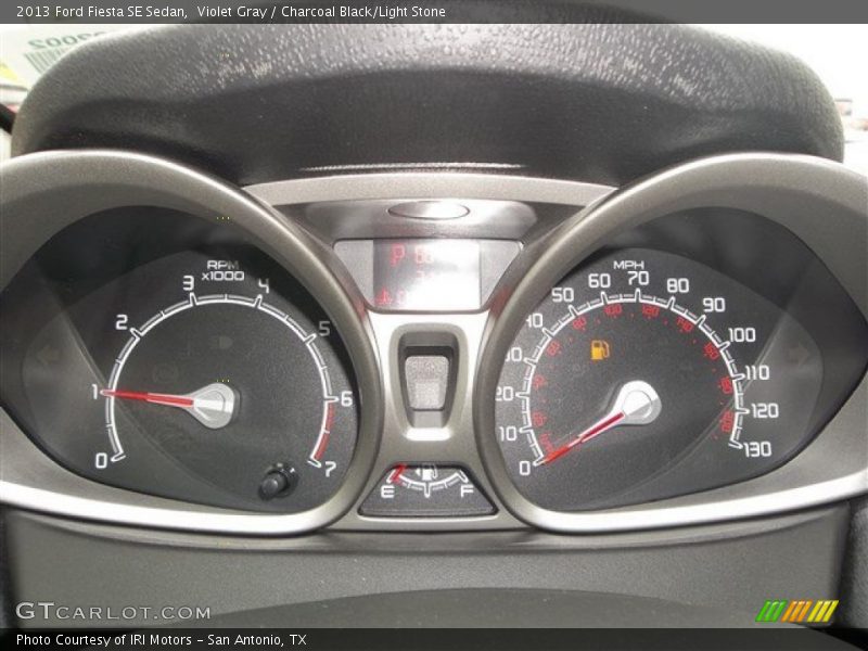 Violet Gray / Charcoal Black/Light Stone 2013 Ford Fiesta SE Sedan