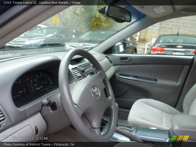 Catalina Blue Metallic / Stone 2003 Toyota Camry LE