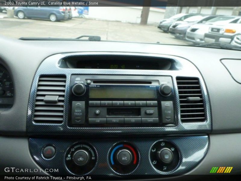 Catalina Blue Metallic / Stone 2003 Toyota Camry LE