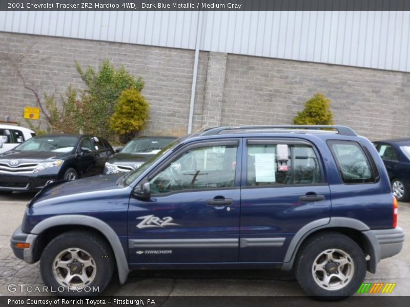 2001 Tracker ZR2 Hardtop 4WD Dark Blue Metallic