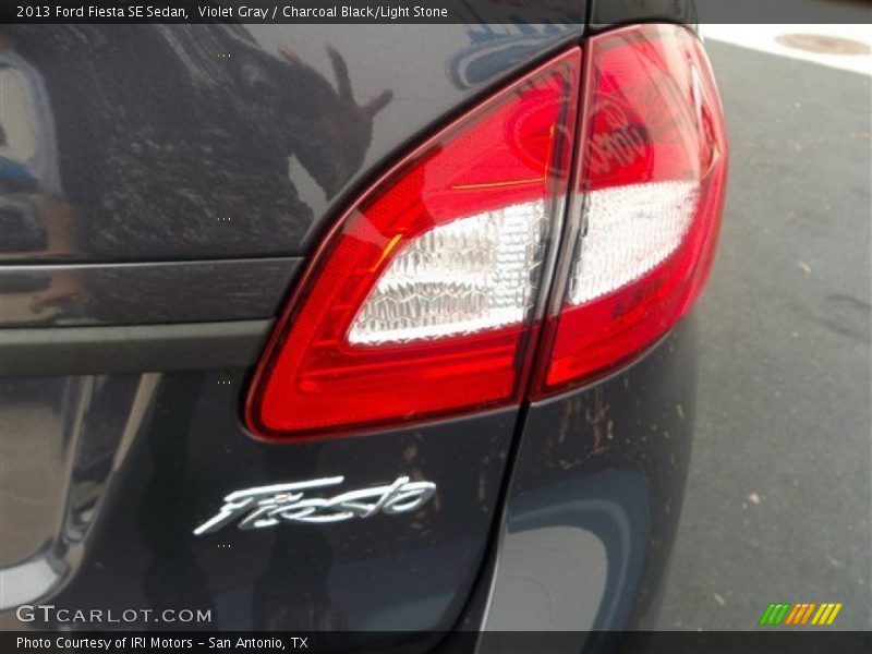 Violet Gray / Charcoal Black/Light Stone 2013 Ford Fiesta SE Sedan