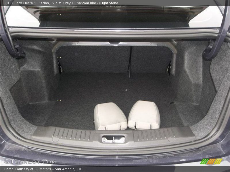 Violet Gray / Charcoal Black/Light Stone 2013 Ford Fiesta SE Sedan