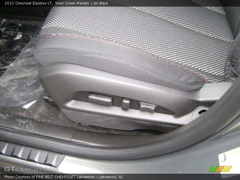 Steel Green Metallic / Jet Black 2013 Chevrolet Equinox LT