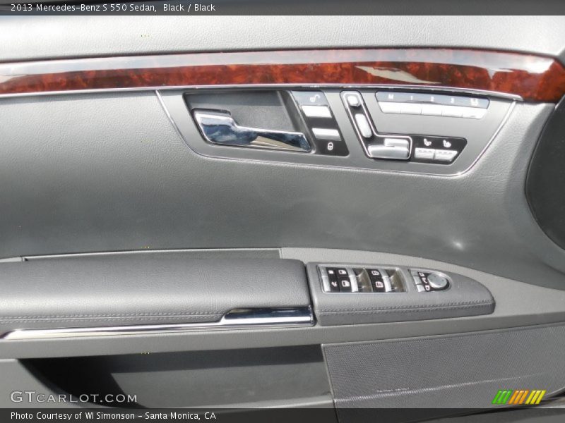Black / Black 2013 Mercedes-Benz S 550 Sedan
