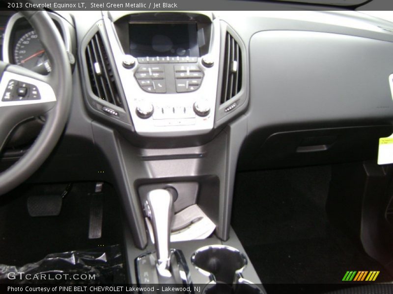 Steel Green Metallic / Jet Black 2013 Chevrolet Equinox LT