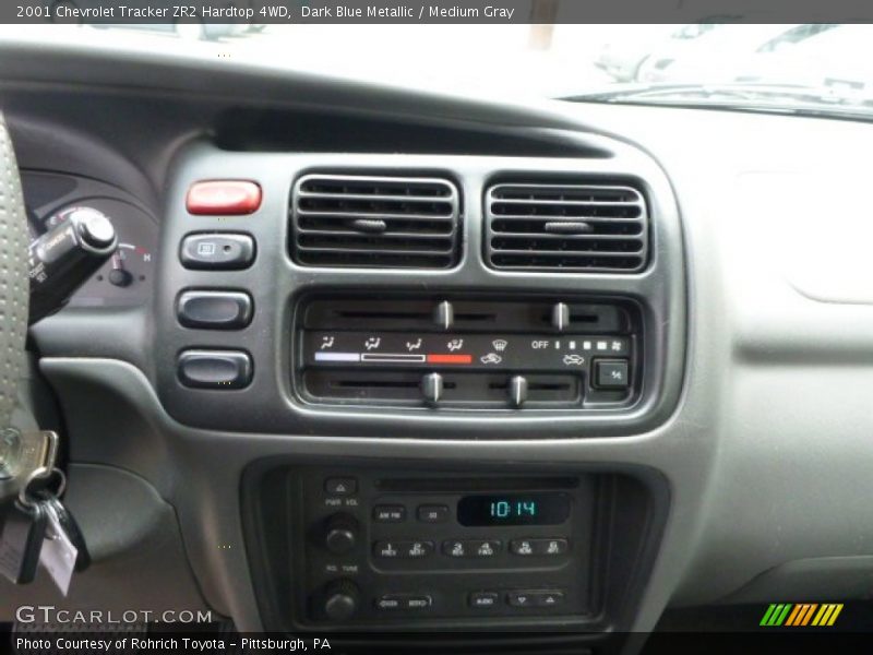 Controls of 2001 Tracker ZR2 Hardtop 4WD