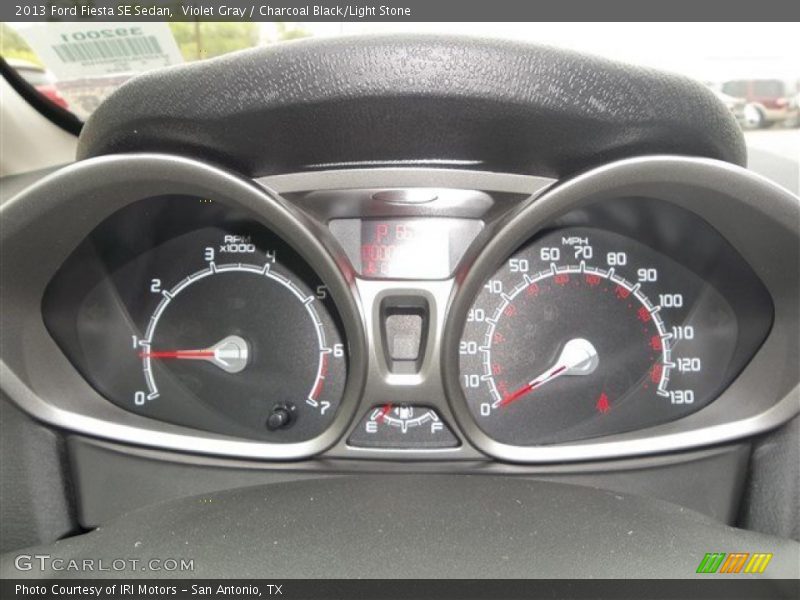 Violet Gray / Charcoal Black/Light Stone 2013 Ford Fiesta SE Sedan