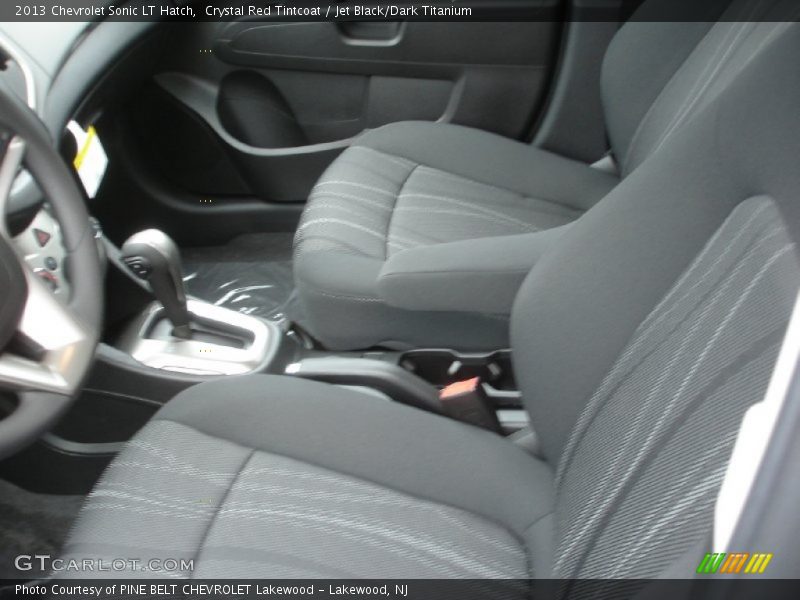 Crystal Red Tintcoat / Jet Black/Dark Titanium 2013 Chevrolet Sonic LT Hatch
