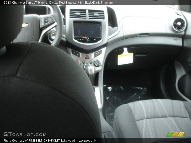 Crystal Red Tintcoat / Jet Black/Dark Titanium 2013 Chevrolet Sonic LT Hatch