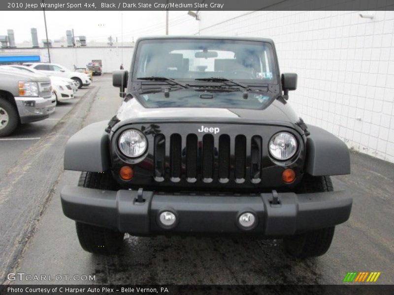 Black / Dark Slate Gray/Medium Slate Gray 2010 Jeep Wrangler Sport 4x4