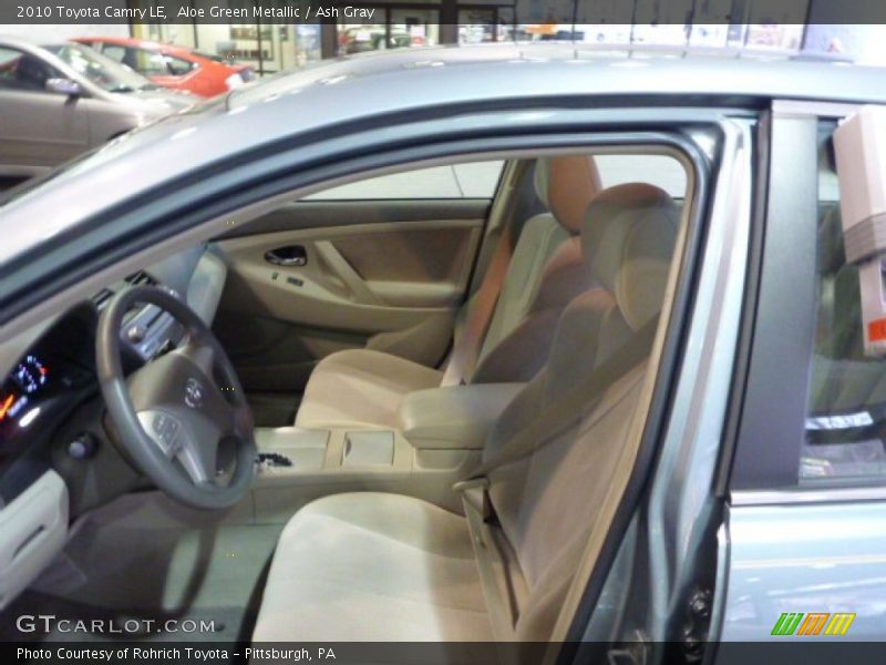 Aloe Green Metallic / Ash Gray 2010 Toyota Camry LE