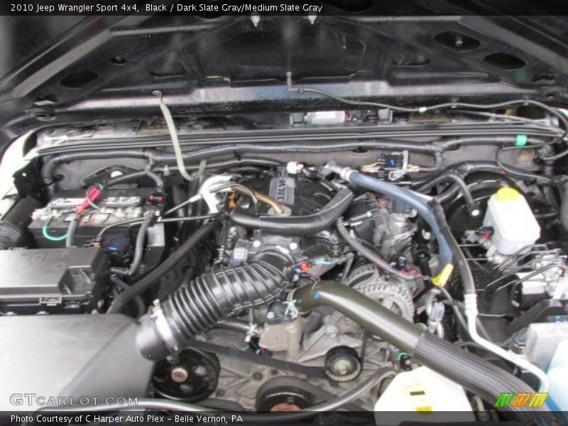 Black / Dark Slate Gray/Medium Slate Gray 2010 Jeep Wrangler Sport 4x4