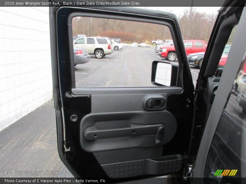 Black / Dark Slate Gray/Medium Slate Gray 2010 Jeep Wrangler Sport 4x4