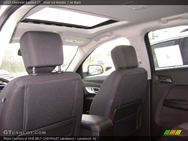 Silver Ice Metallic / Jet Black 2013 Chevrolet Equinox LT