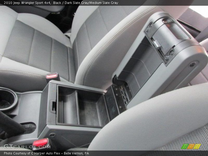 Black / Dark Slate Gray/Medium Slate Gray 2010 Jeep Wrangler Sport 4x4