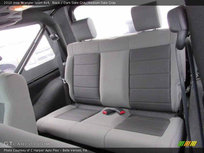 Black / Dark Slate Gray/Medium Slate Gray 2010 Jeep Wrangler Sport 4x4