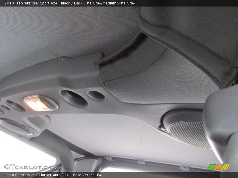 Black / Dark Slate Gray/Medium Slate Gray 2010 Jeep Wrangler Sport 4x4