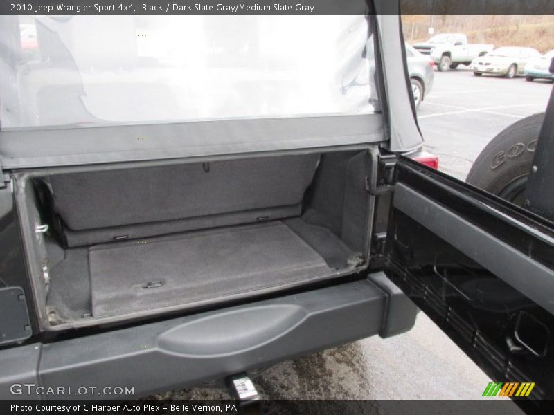 Black / Dark Slate Gray/Medium Slate Gray 2010 Jeep Wrangler Sport 4x4