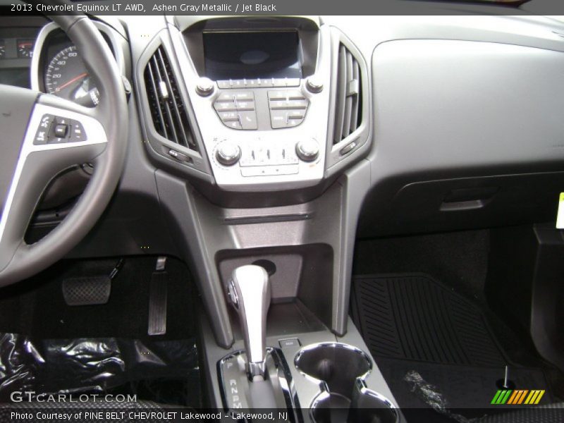 Ashen Gray Metallic / Jet Black 2013 Chevrolet Equinox LT AWD