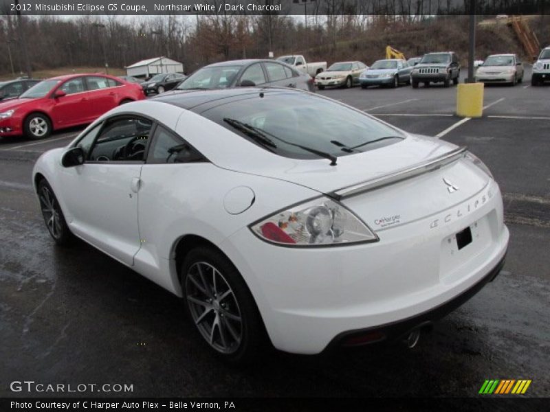 Northstar White / Dark Charcoal 2012 Mitsubishi Eclipse GS Coupe