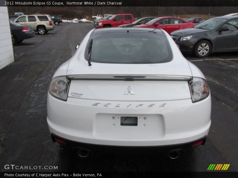 Northstar White / Dark Charcoal 2012 Mitsubishi Eclipse GS Coupe